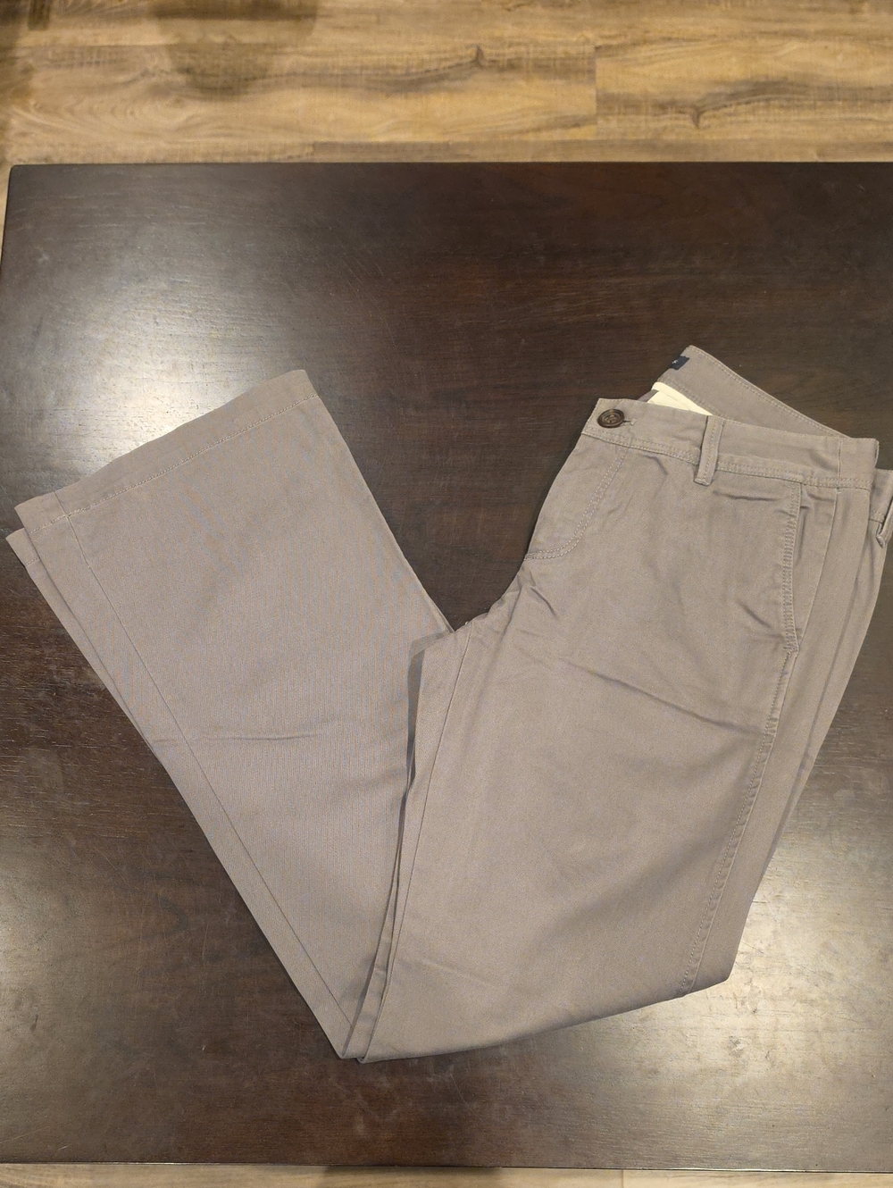Banana Republic Women's Gray Bootcut Pants, Size 8